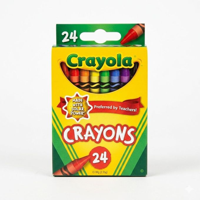 Crayola Crayons Preferred By Teachers 24pcs, Quality Crayons