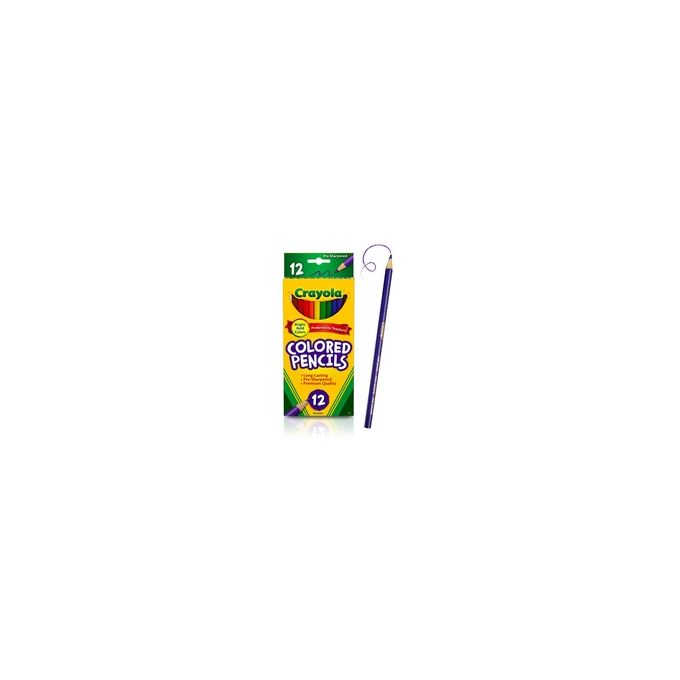 Crayola 12CT Assorted Colored Pencils