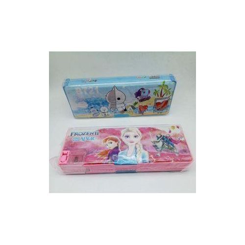 Cartoon Themed plastic pencil pouch