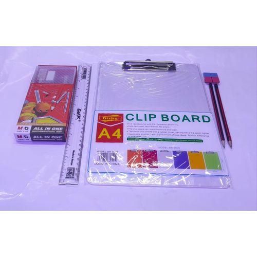 Clear Clipboard Transparent Board A4 Plastic