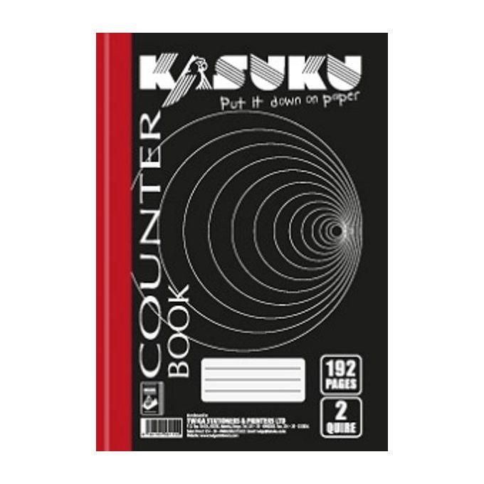 Kasuku COUNTER BOOK 2 QUIRE - 192 pages