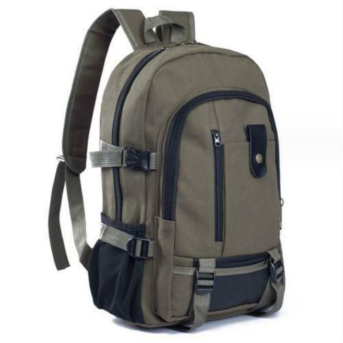 Men's Laptop Backpack Travel Daypack Canvas Large