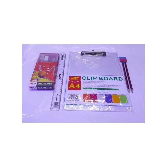 Clear Clipboard Transparent Board A4 Plastic